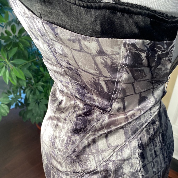 MARCIANO - SILK BODYCON DRESS - Picture 6 of 13